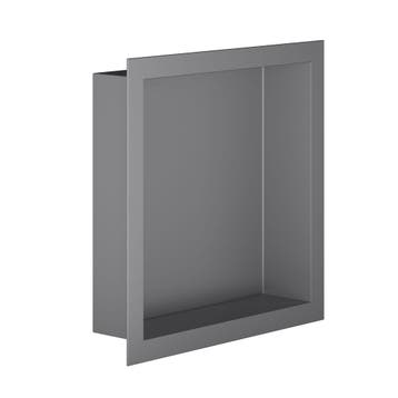 Inbouwnis BWS Colorato 30x30x7 cm Gunmetal, Ophalen of Verzenden, Nieuw, Bad