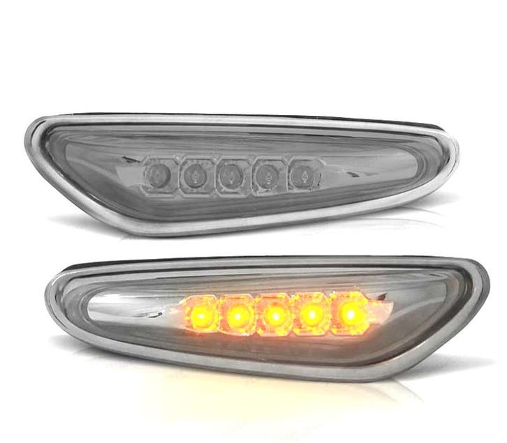 CLIGNOTANTS LATÉRAUX LED BMW E46 E60 X3 E83 01-05 VERRE CLAI, Auto-onderdelen, Verlichting, Verzenden