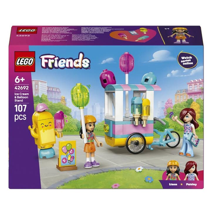 LEGO Friends - IJsjes- en ballonnenkraam - 42692, Verzamelen, Overige Verzamelen, Verzenden