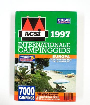 1997 ACSI internationale campinggids, Boeken, Verzenden, Nieuw
