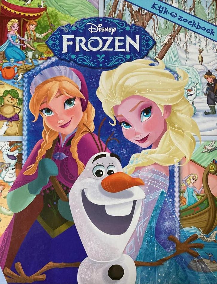 Disney Frozen - Kijk- en Zoekboek 9781503729315, Boeken, Overige Boeken, Gelezen, Verzenden