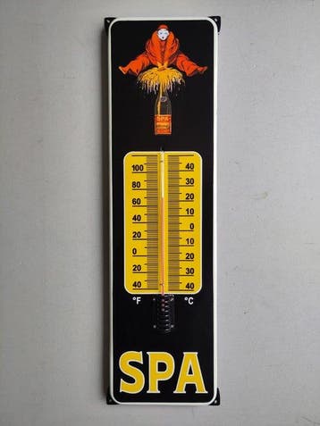 Spa Thermometer - Jean D`Ylean - Emaille bord - Emaille