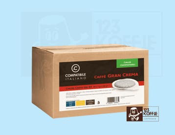 Compatibile Italiano Caffè Gran Crema ESE 44 mm Pads | 50 x, Verzenden