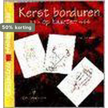 Kerst borduren op kaarten / Cantecleer hobbywijzer / 194, Verzenden, Zo goed als nieuw, N. van Hoorn