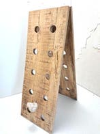 Wijnrek - Hout - 20 flessen, Antiek en Kunst