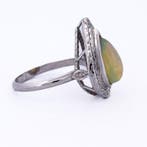 Anneau de bras - 18 carats Or blanc - 20.60ct. tw. Opale -