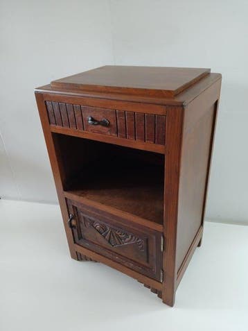 Kast - Eik - AmsterdamseSchool-ArtDeco, Antiek en Kunst