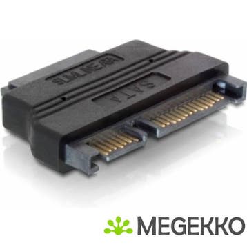 Delock 65156 Adapter SATA 22-pins > Slim SATA 13-pins, Verzenden, Nieuw