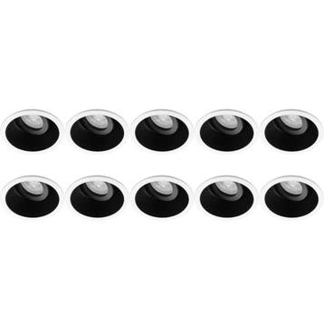 Spot Armatuur 10 Pack - Kantelbaar GU10 Fitting LED Toebehor, Verzenden, Nieuw