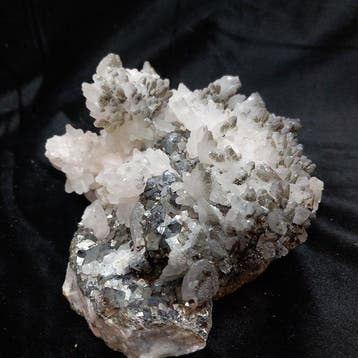 Calcite fluorescente avec galène et sphalérite Spécimen -