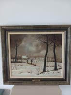 Piet Willequet (1950) - Winterlandschap