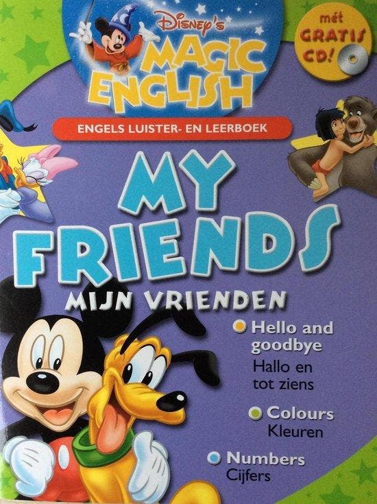 My friends /mijn vrienden / Disneys magic English Disney, Boeken, Overige Boeken, Zo goed als nieuw, Verzenden