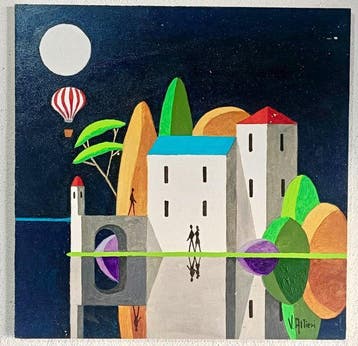 V. Altieri (1977) - Sognando a Riva, Antiek en Kunst