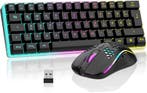 60% Draadloos RGB Toetsenbord | Tweede kansje | OP = OP, Verzenden, Gaming toetsenbord, Nieuw, Overige indelingen