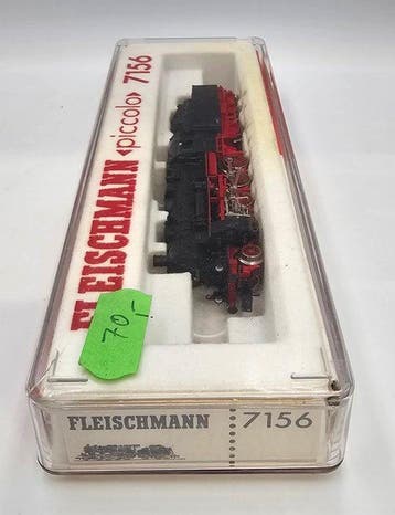 Fleischmann N - 7156 - Stoomlocomotief met tender (1) -, Nieuw