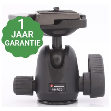 Manfrotto 494RC2 Mini Ballhead | Tweedehands, Audio, Tv en Foto, Fotografie | Statieven en Balhoofden, Verzenden, Zo goed als nieuw