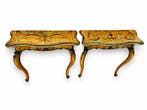 Wandtafel (2) - Hout - Italiaanse barokconsole