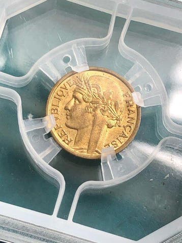 Afrique occidentale française. 50 Centimes 1944 Morlon. GENI