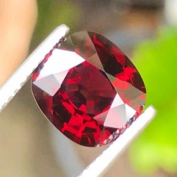 1 pcs Rood Spinel - 4.29 ct - Guild Gem Laboratory -
