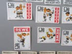 collectie 25 Lucifer Labels Match Boxes World Cup Football