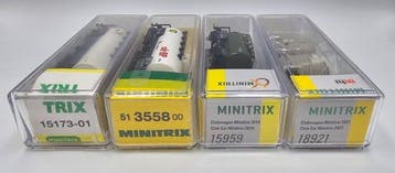 Minitrix N - 3558, 15173-01, 15959, 18921 - Modeltrein, Nieuw