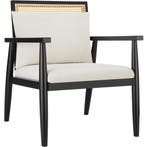 tectake Loungestoel Manuela met Weens vlechtwerk en extra ku, Verzenden