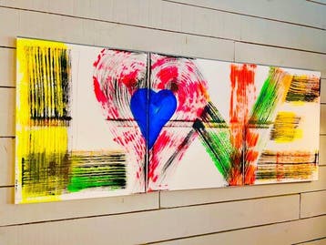 Ronan Martin - LOVE - XXL - NO RESERVE PRICE, Antiquités & Art, Art | Peinture | Moderne