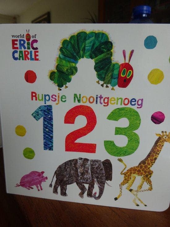 Eric Carle  Rupsje Nooitgenoeg 1, 2, 3.. 9789462292819, Livres, Livres Autre, Envoi