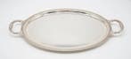 Greggio - Dienblad - .800 zilver - Groot ovaal dienblad, Antiquités & Art