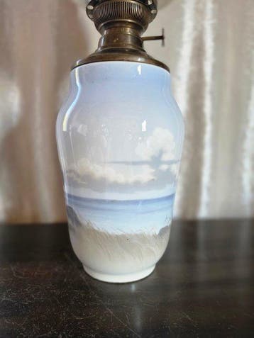 Royal Copenhagen - Olielamp - Bevroren - Handgemaakt, Antiek en Kunst