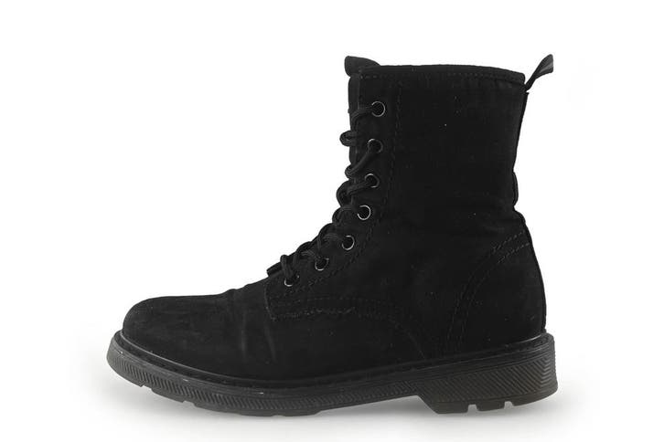 Graceland Veterboots in maat 37 Zwart, Kleding | Dames, Schoenen, Zwart, Gedragen, Overige typen, Verzenden