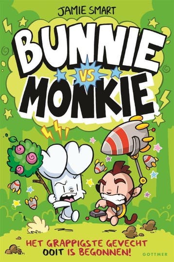 Bunnie vs Monkie / Bunnie vs Monkie / 1 9789025777685, Verzenden, Zo goed als nieuw, Jamie Smart