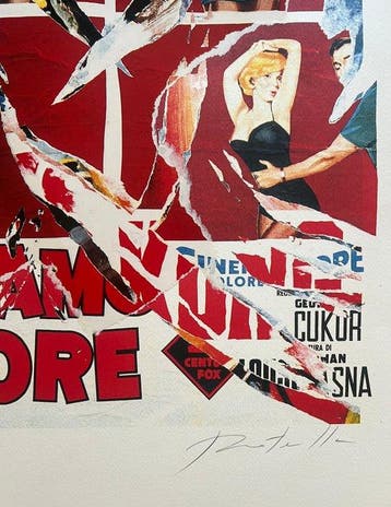 Mimmo Rotella (1918-2006) - Facciamo lamore