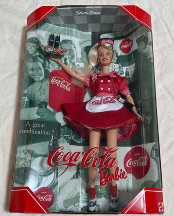 Mattel - Barbiepop - 1998 Coca-Cola – Waitress – Collector