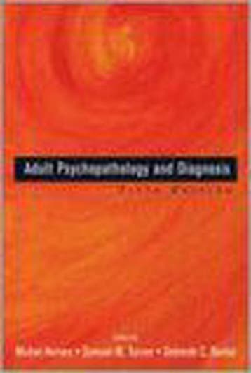 Adult Psychopathology and Diagnosis 9780471745846, Verzenden, Gelezen, Dr Michel Hersen