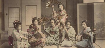 Esaki Reiji, Suzuki, Kimbéi, Yokohama School (XIX) - Playing