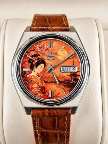 Seiko 5 - Ref.7009-6000 - Cal.7009 - Custom Japanese Geisha