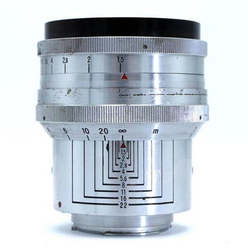 Carl Zeiss Jena rare Biotar 1,5/7.5cm Ver. 2, Thin Exakta