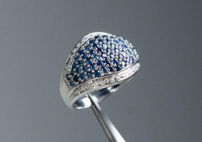Zonder minimumprijs - Harry Ivens - Ring - 925 zilver - 2,00, Bijoux, Sacs & Beauté, Bagues