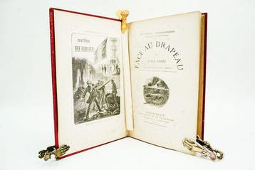 Jules Verne / L. Benett - Face au Drapeau / Clovis Dardentor