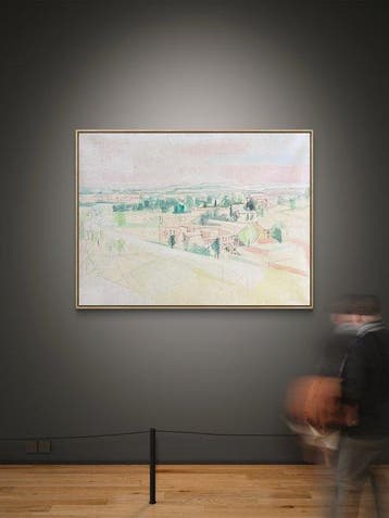 René Mels (1909-1977) - Saint-Rémy-de-Provence 2 juillet