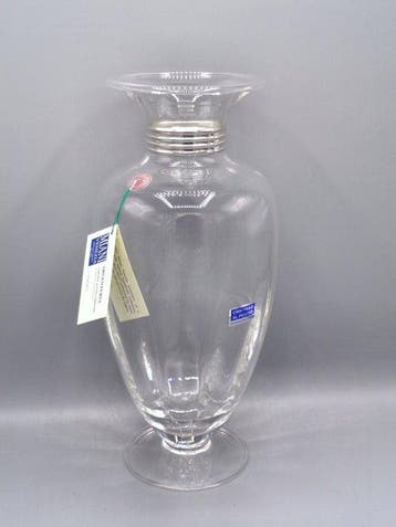 PG-MIANI Argenteria - Vaas - .925 zilver, en kristal