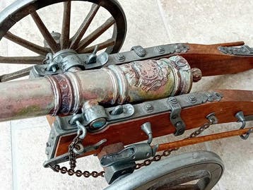 sconosciuto - Speelgoed Cannone Austro-Ungarico - 1850-1900, Nieuw