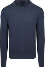 Tommy Hilfiger Trui Essential Navy maat Maat 48/50 (M) Heren, Tommy Hilfiger, Nieuw, Verzenden, Maat 48/50 (M)
