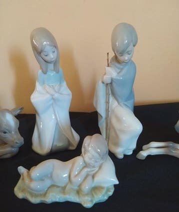 Fulgencio García - Crèche Lladró (5) - Porcelaine -