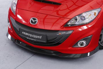 Voorspoiler | Cupspoilerlip voor Mazda 3 (Type BL) MPS CSL65, Verzenden