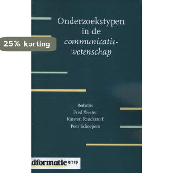 Onderzoekstypen in de communicatiewetenschap 9789491560231, Boeken, Verzenden, Gelezen