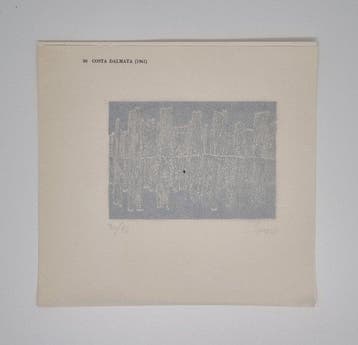 Lojze Spacal (1907-2000) - Costa dalmata