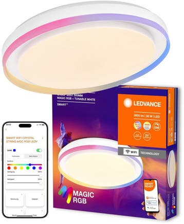 2dekans | Ledvance Smart+ Orbis Zest wifi plafonnière – Ø 50, Ophalen of Verzenden, Nieuw