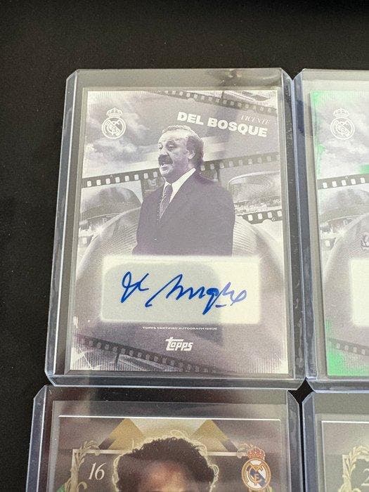 2025/26 Topps Topps Real Madrid Autographs Del Bosque, Collections, Autocollants